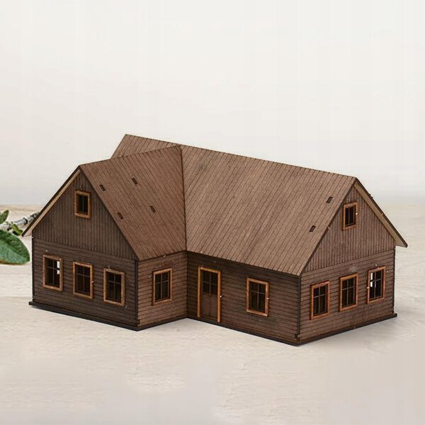 Zestawy modeli do budowania architektury w skali 1:72 Zabawki hobbystyczne Styl krajobrazu B