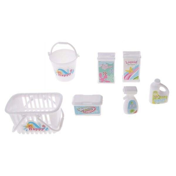 Armadio rosa con cassetti per bambole 29 cm, ideale per casa delle bambole