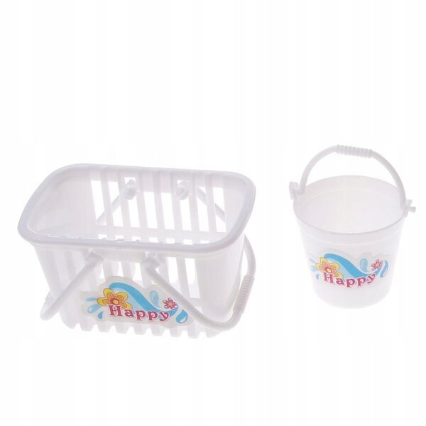 Armadio rosa con cassetti per bambole 29 cm, ideale per casa delle bambole