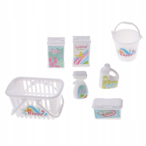 Armadio rosa con cassetti per bambole 29 cm, ideale per casa delle bambole
