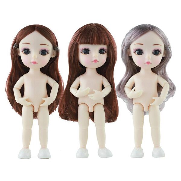16 cm große BJD-Puppe mit 13 beweglichen Gelenken und flexiblem Körper für Sammler