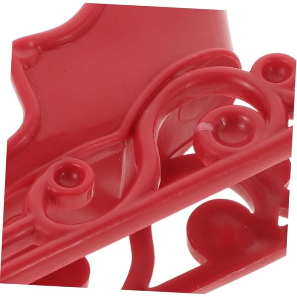 YARNOW Mini Slitta Natalizia Rossa, Decorazione Compatta e Versatile per Natale