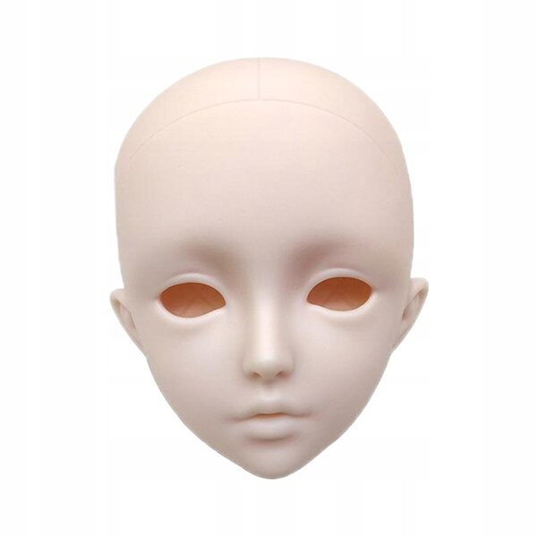 BJD 1/3 männlicher Kopf für 60 cm Puppe ohne Augen – DIY-Zubehör