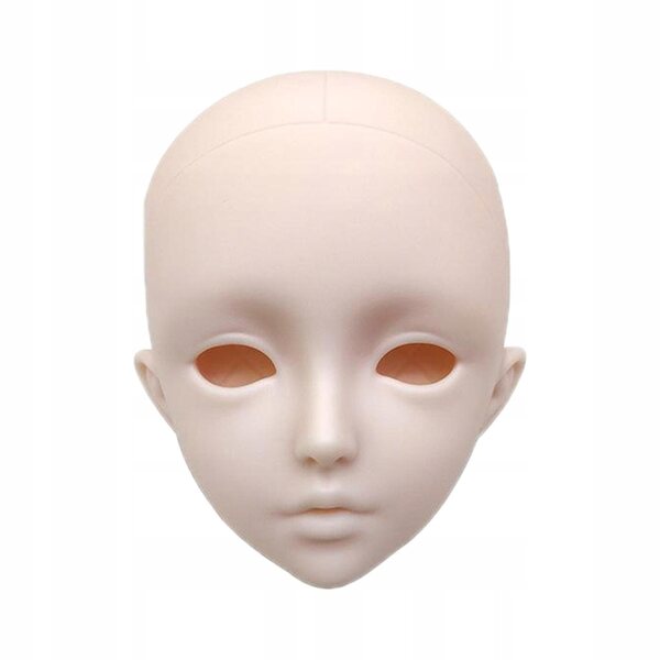BJD 1/3 männlicher Kopf für 60 cm Puppe ohne Augen – DIY-Zubehör