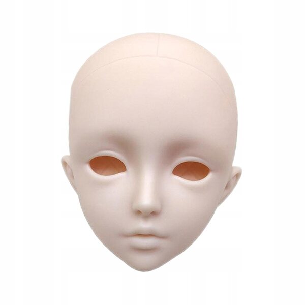 BJD 1/3 männlicher Kopf für 60 cm Puppe ohne Augen – DIY-Zubehör