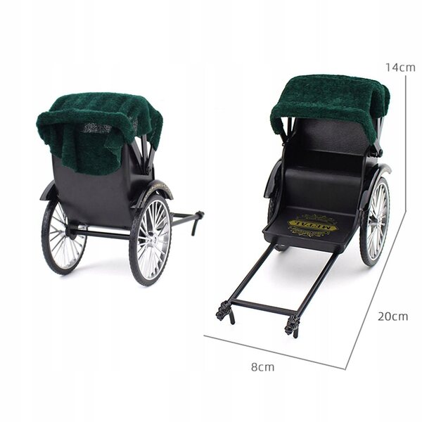 Riksza KingLine 1:12 Metallmodell mit Retro-Details 20x14x8 cm