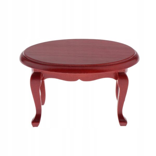 Mini Tavolino in Legno 1:12 per Casa delle Bambole - Accessorio Salotto