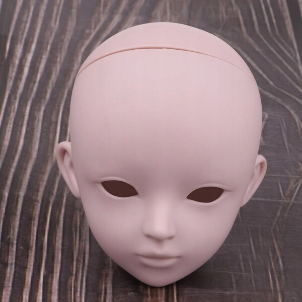 1/3 BJD Puppenkopf mit abnehmbarer Skulptur und austauschbaren Augen