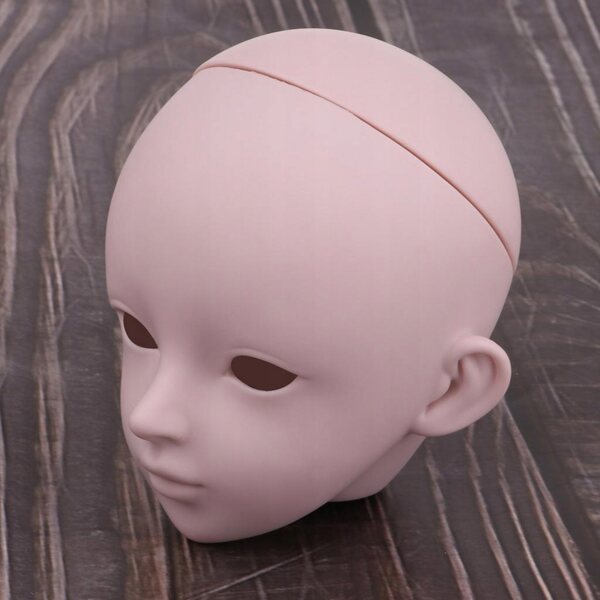 1/3 BJD Puppenkopf mit abnehmbarer Skulptur und austauschbaren Augen