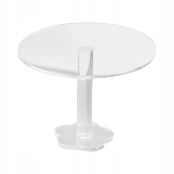 1:12 Mini-Spieltisch für Acrylpuppen, realistische Miniaturmöbel