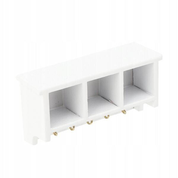 Cottage per bambole 1:12 Miniatura con mensola a parete in legno ecologico