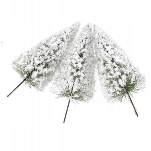 Set 10 Alberi di Cedro Modellismo 1:75 per Diorama e Paesaggi Ferroviari