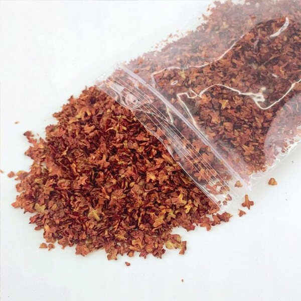 Miniatura 33 ml Foglie Rosse per Modellismo e Diorami 8x7,5 cm