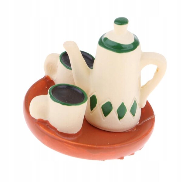 Miniatur-Kaffeetasse aus Kunstharz für Puppenhäuser im Maßstab 1:12