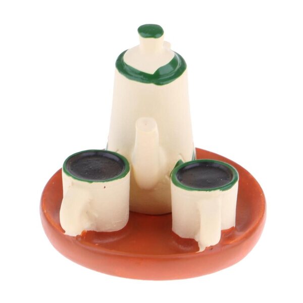 Miniatur-Kaffeetasse aus Kunstharz für Puppenhäuser im Maßstab 1:12