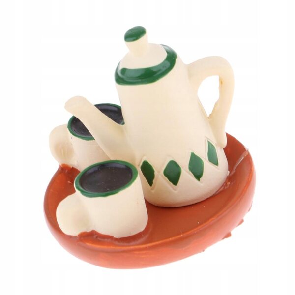 Miniatur-Kaffeetasse aus Kunstharz für Puppenhäuser im Maßstab 1:12