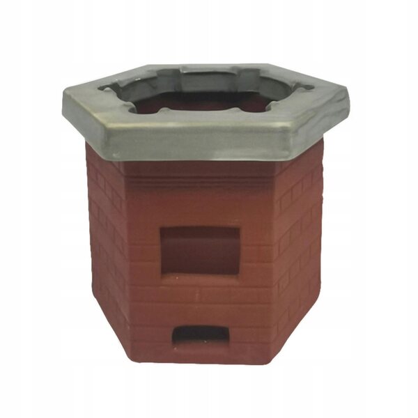 Miniatura cucina per casa delle bambole con piastra in ceramica e mobili decorativi