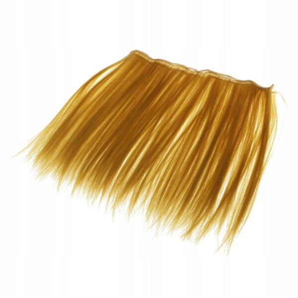 Capelli gialli sintetici per bambole BJD - materiale DIY di alta qualità