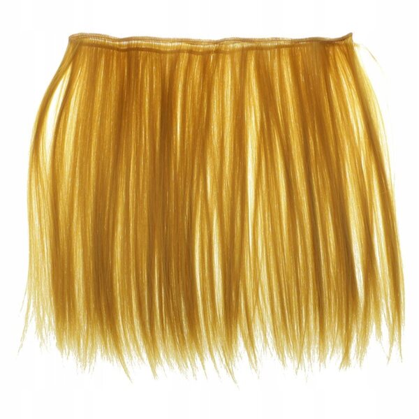 Capelli gialli sintetici per bambole BJD - materiale DIY di alta qualità