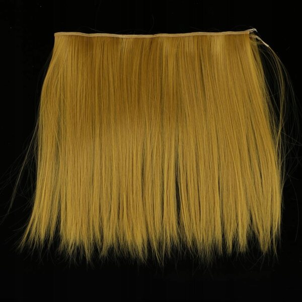 Capelli gialli sintetici per bambole BJD - materiale DIY di alta qualità