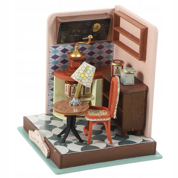 Set di Miniature in Legno per Montaggio Manuale - Decorazione e Collezione