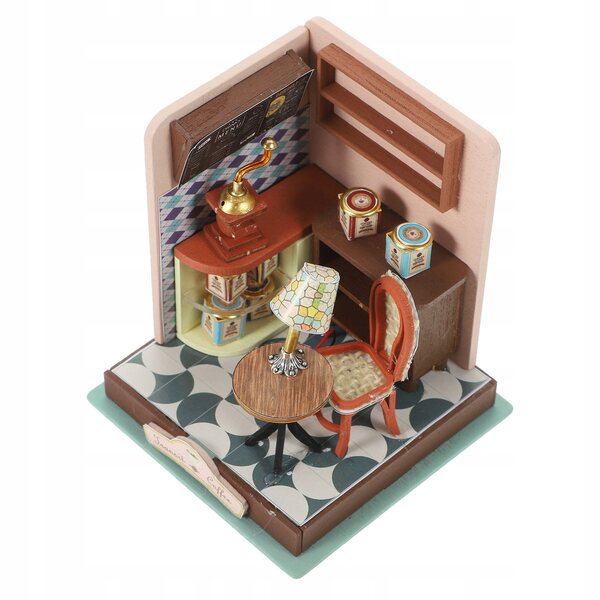 Set di Miniature in Legno per Montaggio Manuale - Decorazione e Collezione
