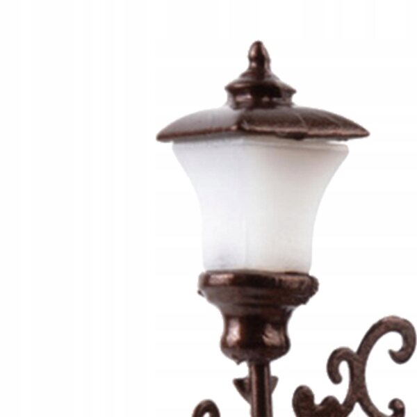 Set 5 Lampade a LED Modello 1:87 HO per Paesaggio Ferroviario Miniature