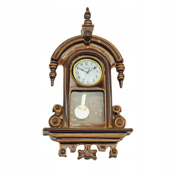 Puppenhaus Miniaturisierte römische Metalluhr 1:12 für Puppenhäuser