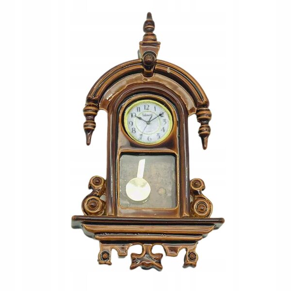 Dollhouse Miniaturizzato Orologio Romano in Metallo 1:12 per Case delle Bambole