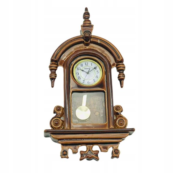 Dollhouse Miniaturizzato Orologio Romano in Metallo 1:12 per Case delle Bambole