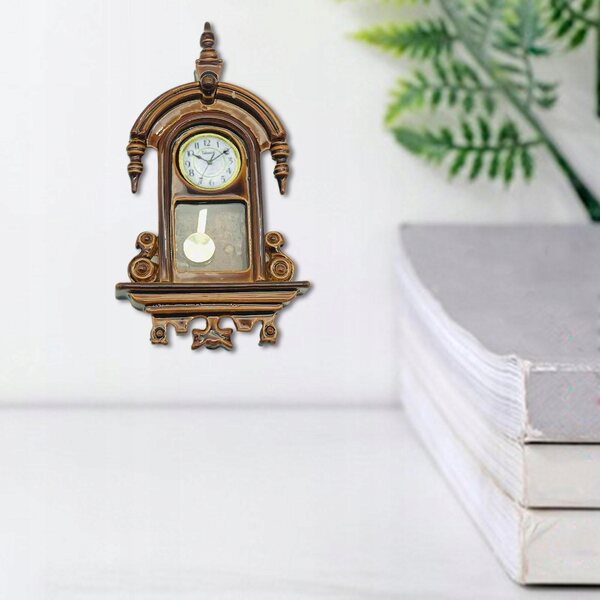 Dollhouse Miniaturizzato Orologio Romano in Metallo 1:12 per Case delle Bambole