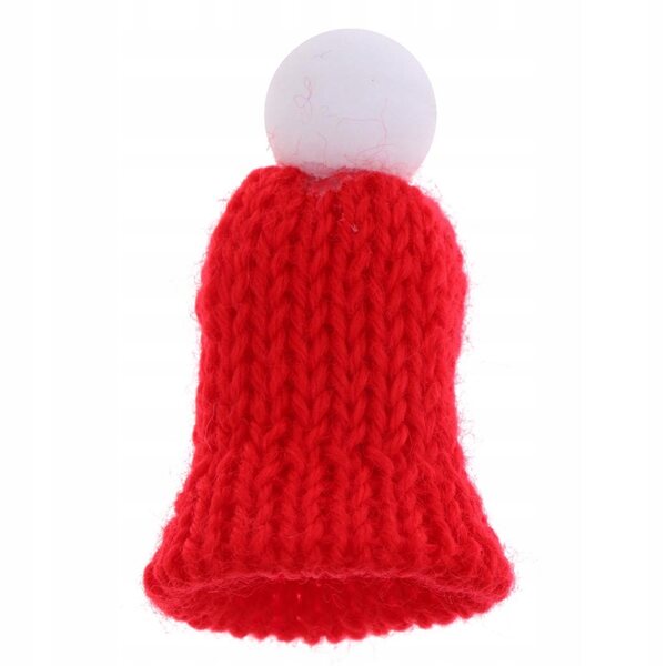1/12 Miniatur-Rote Beanie-Mütze für Puppenhaus