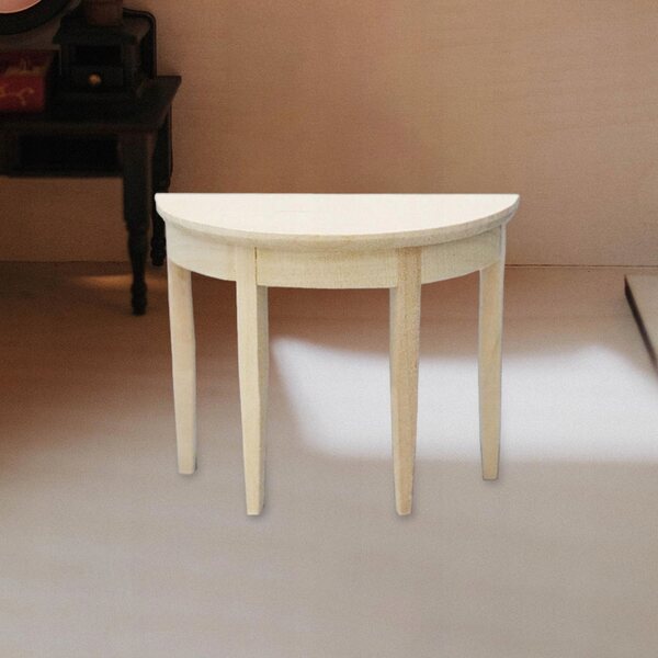 Miniatura bianco in legno 1:12 per casa delle bambole - Accessorio realistico