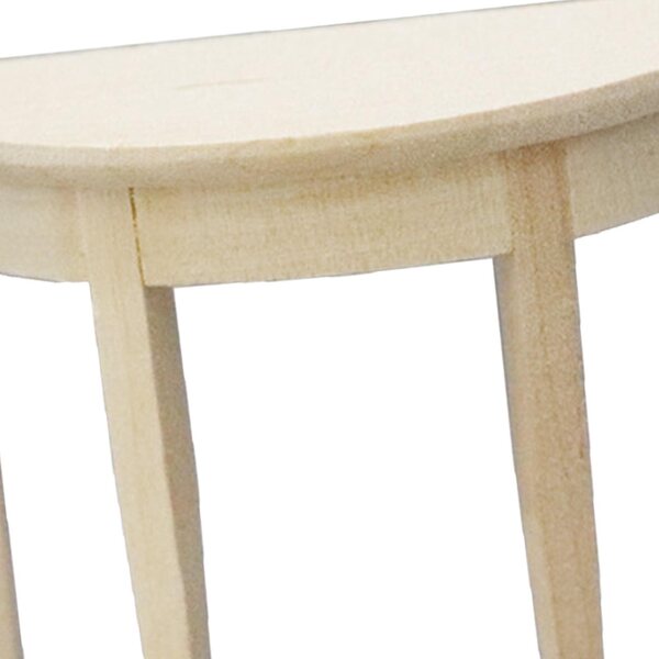Miniatura bianco in legno 1:12 per casa delle bambole - Accessorio realistico