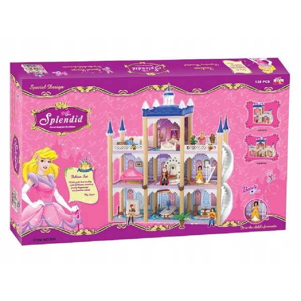 Casetta giocattolo in plastica per bambini 3+ anni set completo