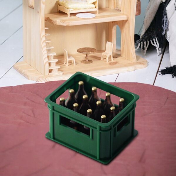 Domček-Miniatur für grüne Harzpuppen, realistisches Zubehör 1:12