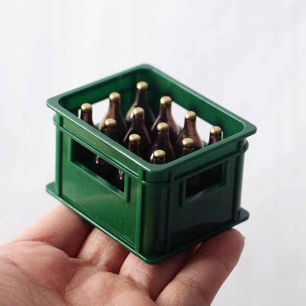 Domček-Miniatur für grüne Harzpuppen, realistisches Zubehör 1:12