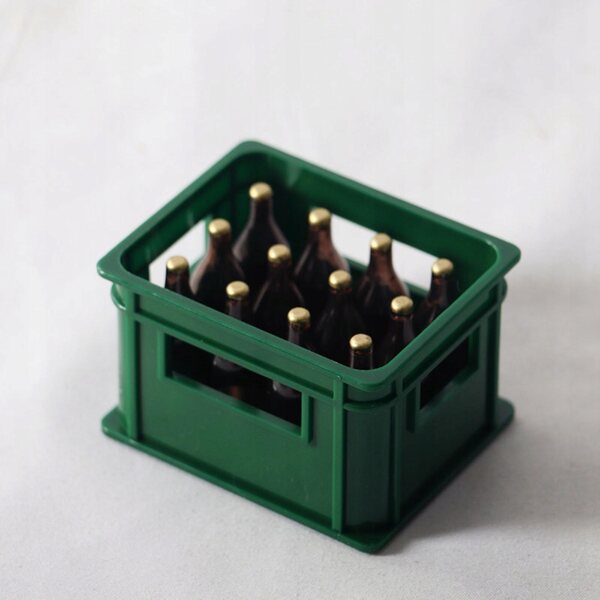Domček-Miniatur für grüne Harzpuppen, realistisches Zubehör 1:12