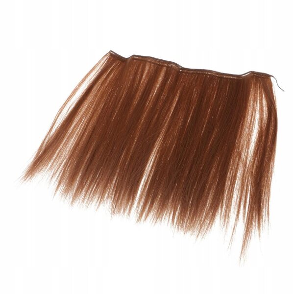Krullend synthetisch peruca voor BJD DIY-poppen in draad met hoge temperatuur