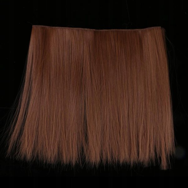 Krullend synthetisch peruca voor BJD DIY-poppen in draad met hoge temperatuur
