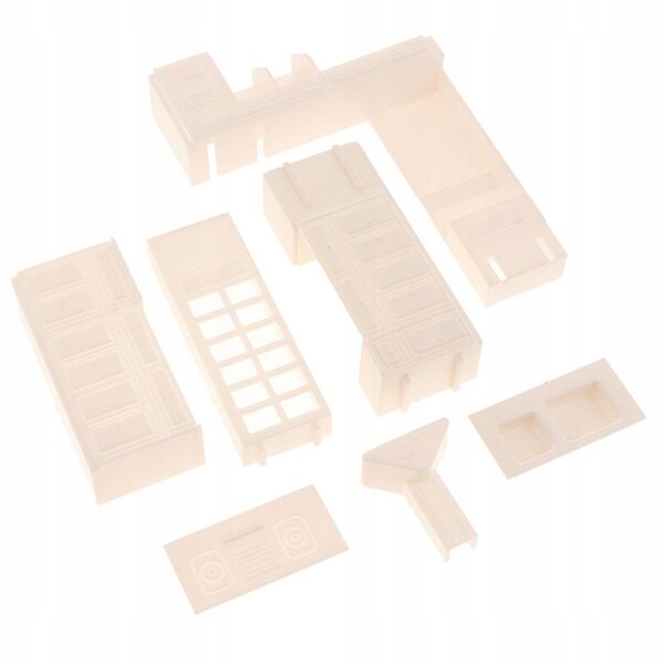 Küchenmöbel-Set im Maßstab 1:20 für Modellbau und Puppenhäuser