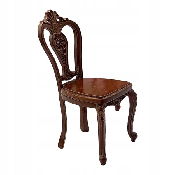 Miniatura Sedia 1:12 in Legno per Casa delle Bambole - Accessorio Decorativo