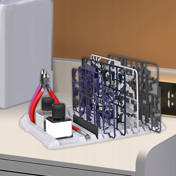 Organizer per Modelli con 14 Scomparti in PVC per Stoccaggio Utensili
