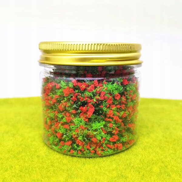 Set Universale per Montaggio Erba Artificiale e Decorazione Scenica in Rosso