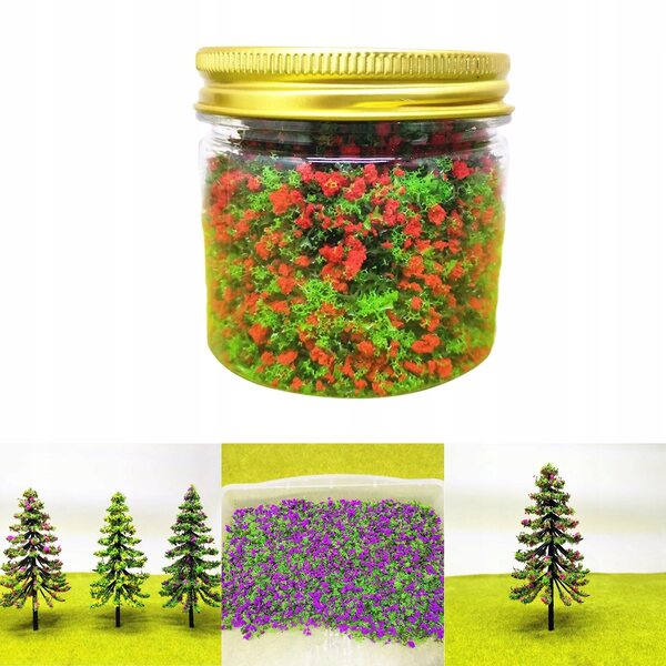 Set Universale per Montaggio Erba Artificiale e Decorazione Scenica in Rosso