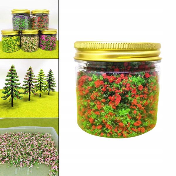 Set Universale per Montaggio Erba Artificiale e Decorazione Scenica in Rosso