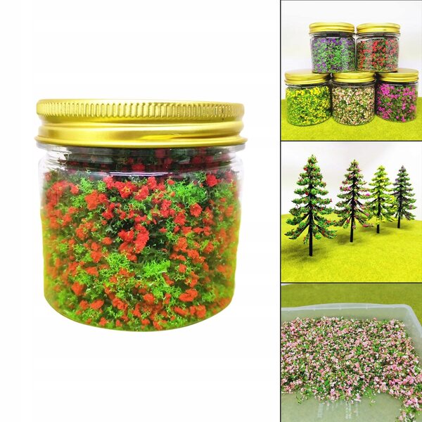 Set Universale per Montaggio Erba Artificiale e Decorazione Scenica in Rosso