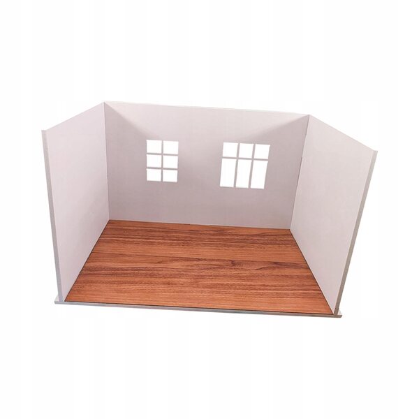 Miniatura cucina in PVC per casa delle bambole, accessorio decorativo 50x30x30 cm
