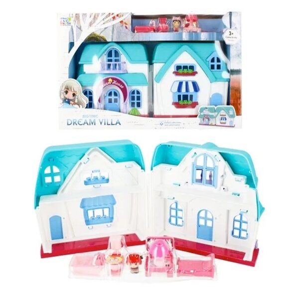 MEGA CREATIVE Domek dla lalek 42x27x7