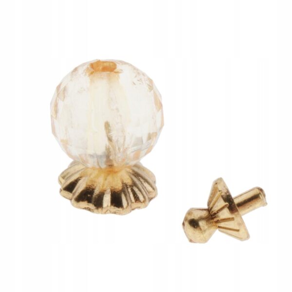 Miniatuur gouden parfumflesjes 1:12 voor poppenhuisset 10 stuks